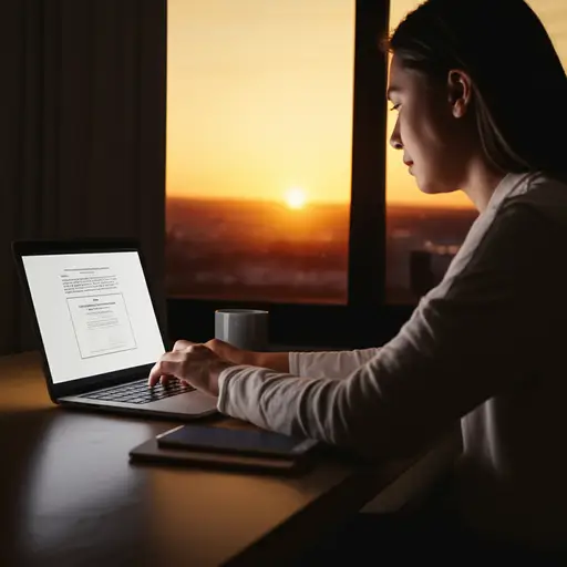 当我们回家后，我上网查看了我的电子邮件。