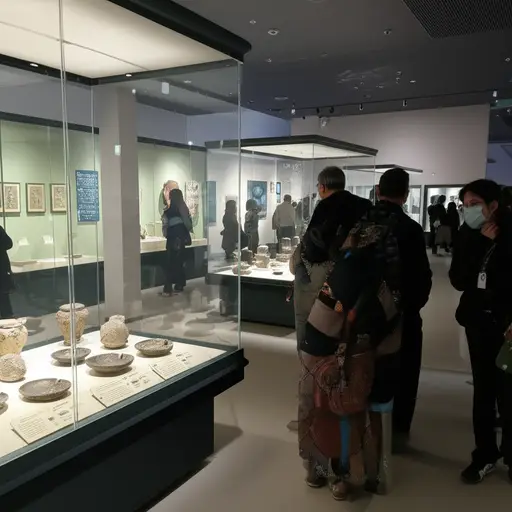 参观博物馆是参与文化活动的好方法。