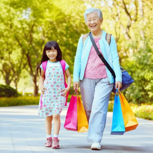 她是个如此愉快、乐于助人的孩子！