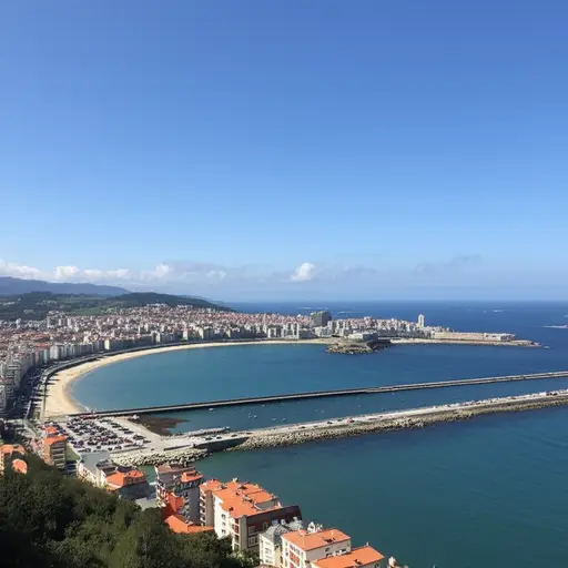 我在桑坦德，在西班牙的北部。