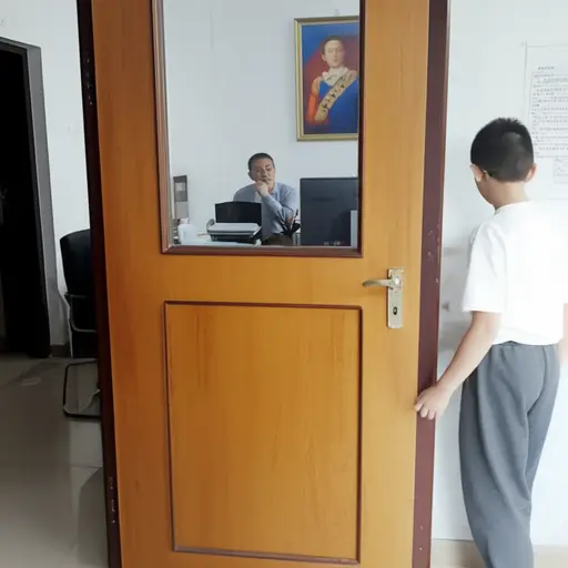 你必须向校长申请许可。