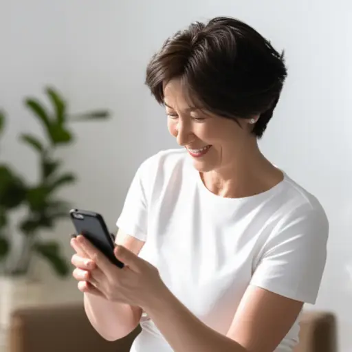 我妈妈已经知道这个消息了。