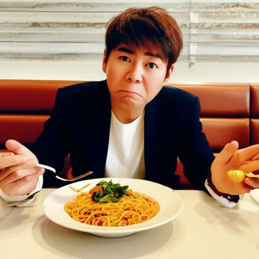 "意大利面怎么样？" "还可以，但我吃过更好的。"