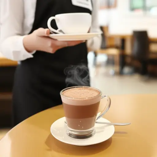 请给我一杯热巧克力好吗？