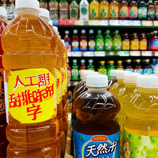 有些饮料是人工增甜的。