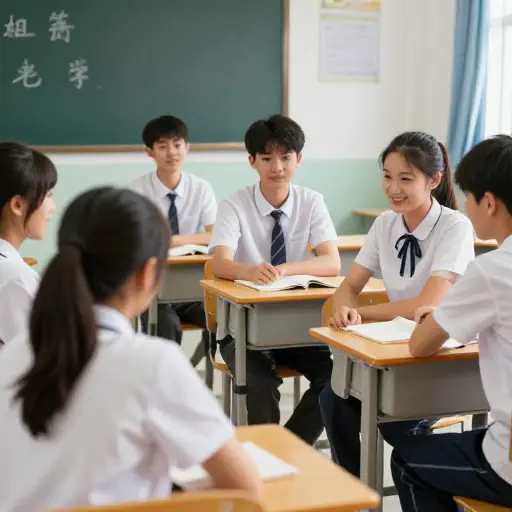 他无法融入班上的其他同学。