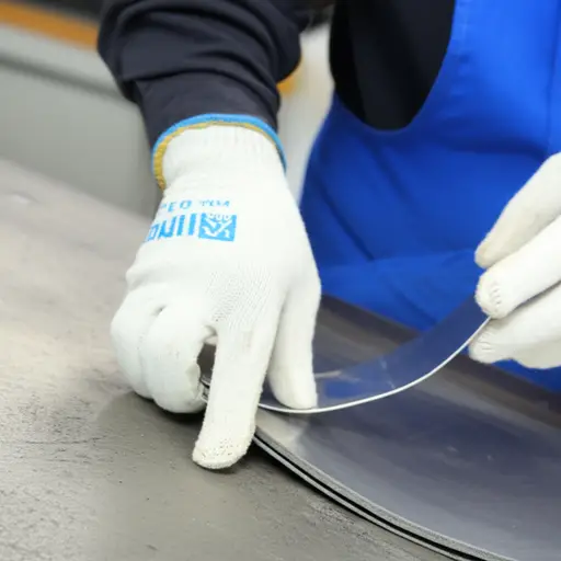 你必须小心地弯曲这块金属以获得正确的角度。