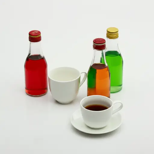 除了咖啡和茶，还有软饮料。