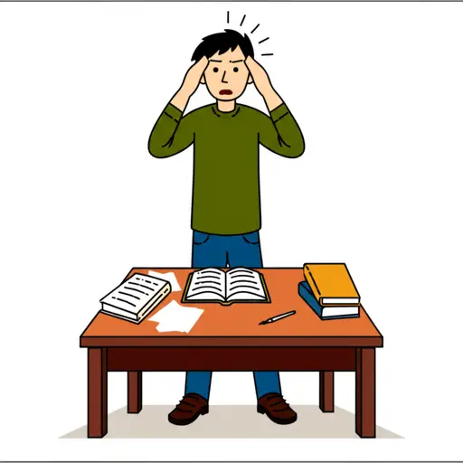 我真傻，居然把自己最喜欢的钢笔给丢了。