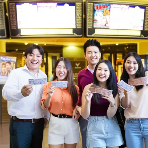 我们都很兴奋，因为我们要去看电影。