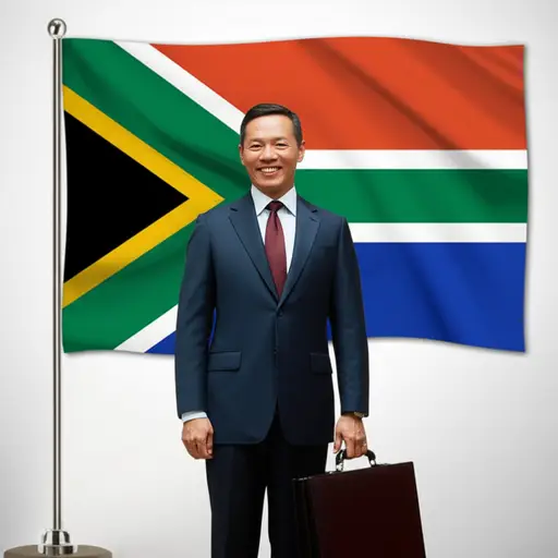 这个人自称是南非政府的财务官员。