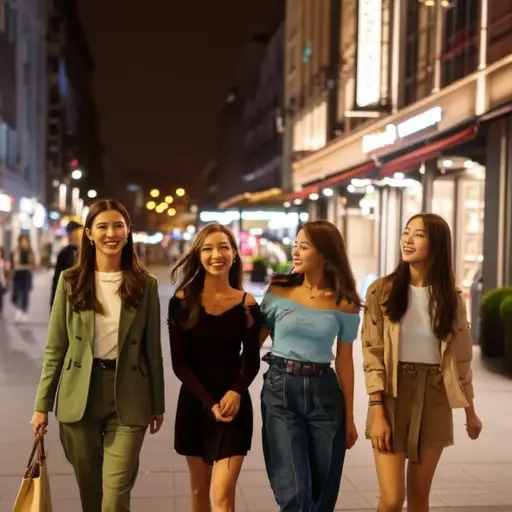 我今晚要和女孩们出去。