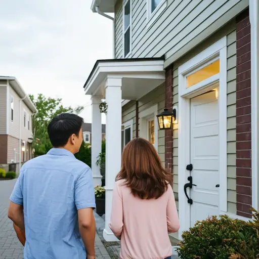 我们离开家后不久就开始下雨了。