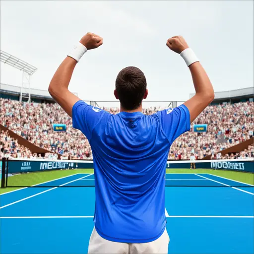 我仍然记得马塞洛在1998年击败安德烈·阿加西后成为第一名，在“第五大满贯”决赛中。