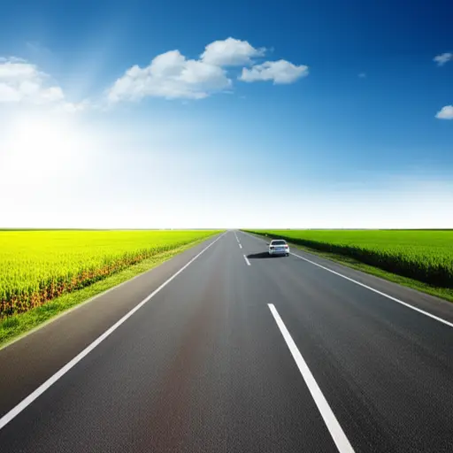 我们正朝西南方向行驶。