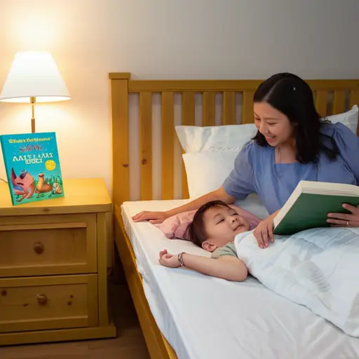 我喜欢在睡前听一个故事。