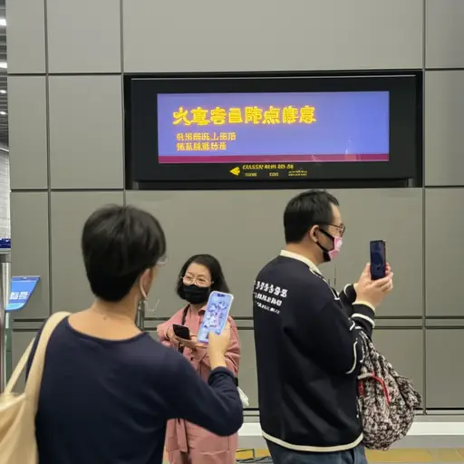 像往常一样，火车晚点了。