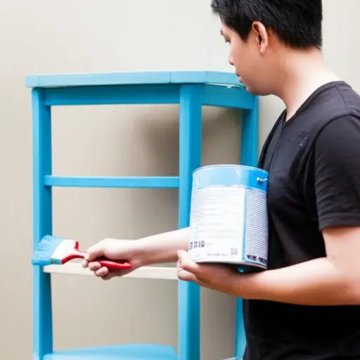 我计划把它漆成冰蓝色。