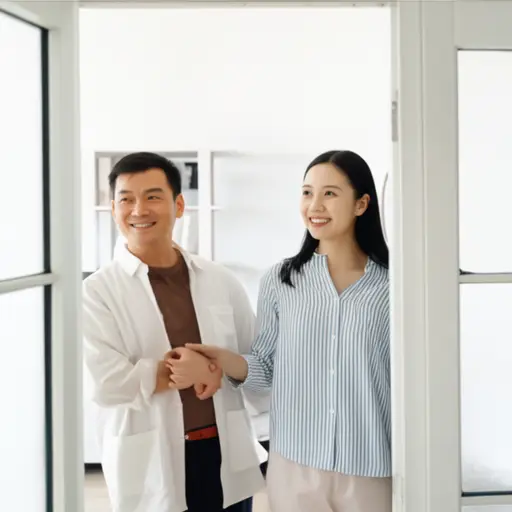 我们在我家见面吧。