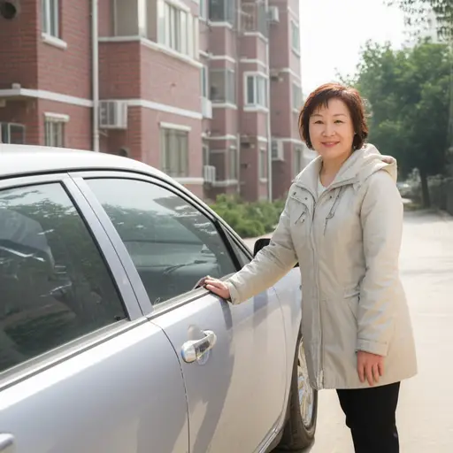 她拥有这辆车已经超过十年了。