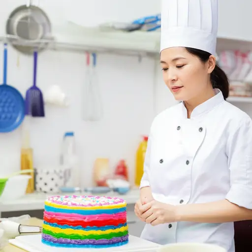 我姑姑是一名面包师，可以为安娜做一个又大又美味的生日蛋糕。