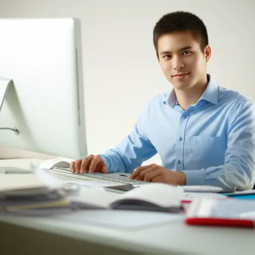 我喜欢我的工作。