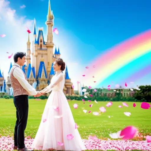 于是王子和公主结婚了，从此过上了幸福的生活。