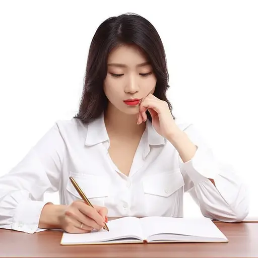 她写得越来越少，最终完全停止了。