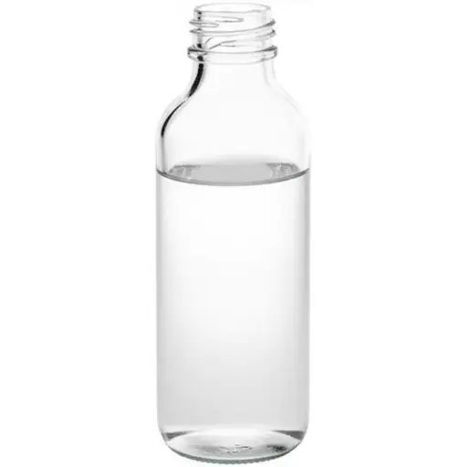 这个瓶子是满的，里面装满了水。