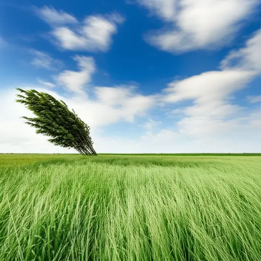 风从西南方向吹来。