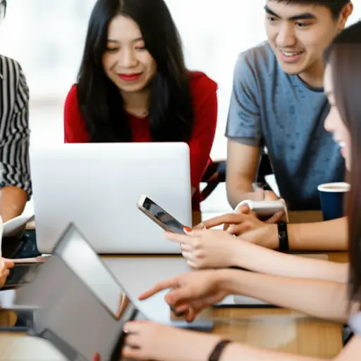 当今的年轻人科技通能力很强。