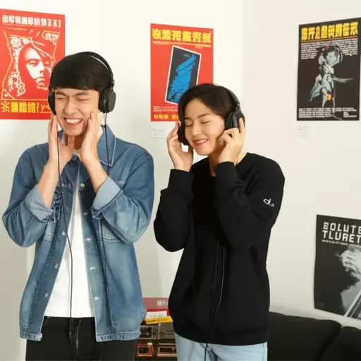 我哥哥和我喜欢不同的音乐。