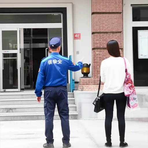 保安指引我们到了正确的入口。