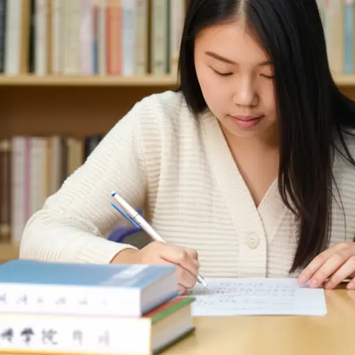 她已经申请了法学院的入学许可。