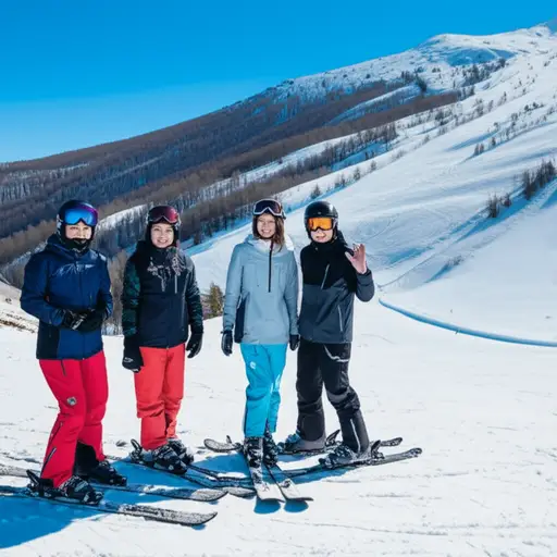 你要和三个朋友去滑雪？那听起来很有趣。