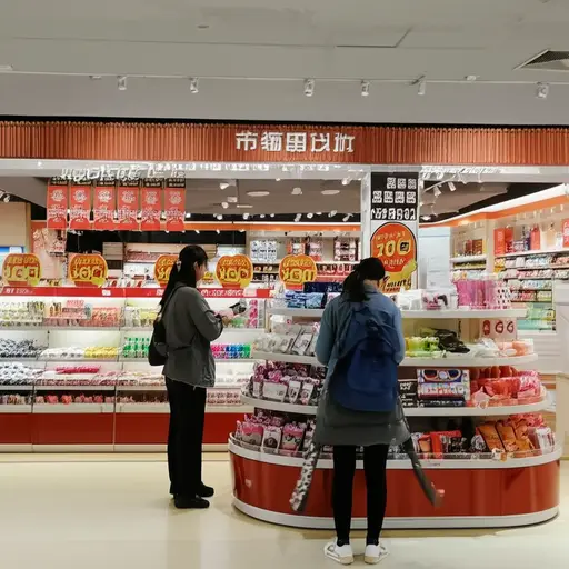 假日季节期间许多商品都在打折。