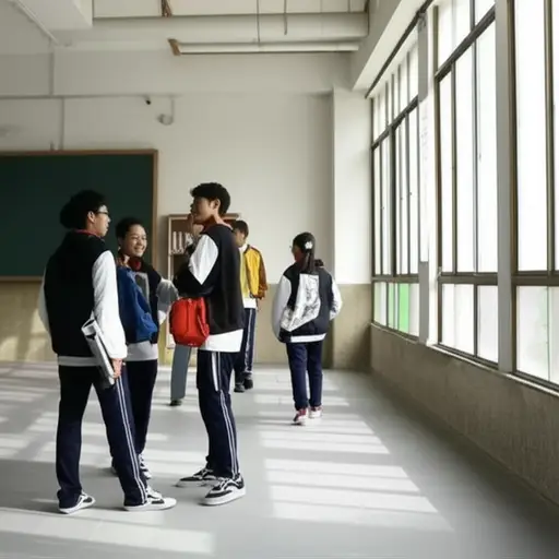 课间有十分钟的休息时间。