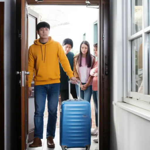 他每个周末都离开，真是太自私了。