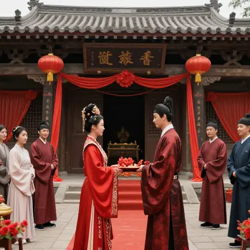 婚姻是一种古老的习俗制度。