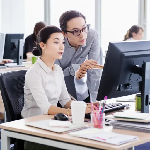 他们经常彼此帮助完成项目。