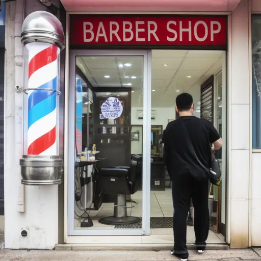 我需要去理发店理发。