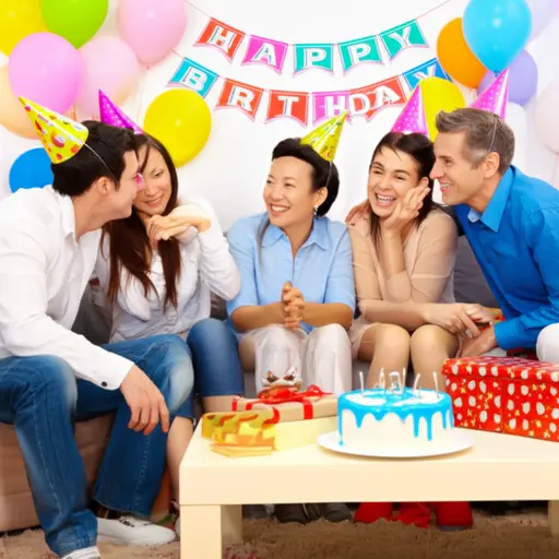 他们决定为她的生日举办一个聚会。