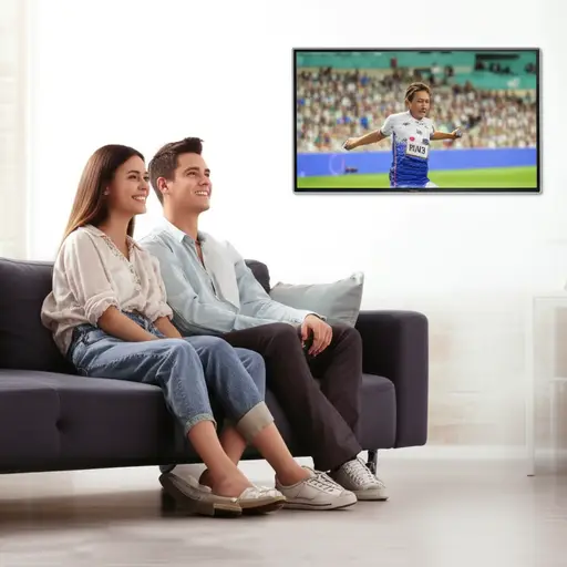 你想和我一起看奥运会吗？