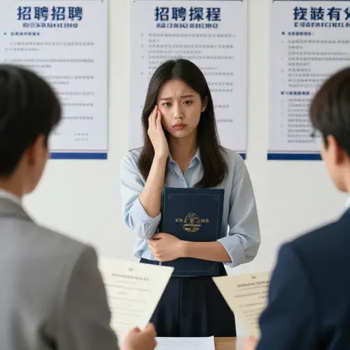 没有学位，她不可能找到好工作。