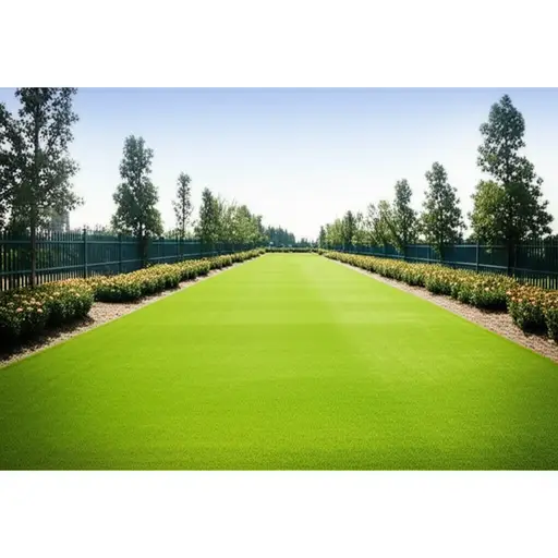 花园大约100码长。