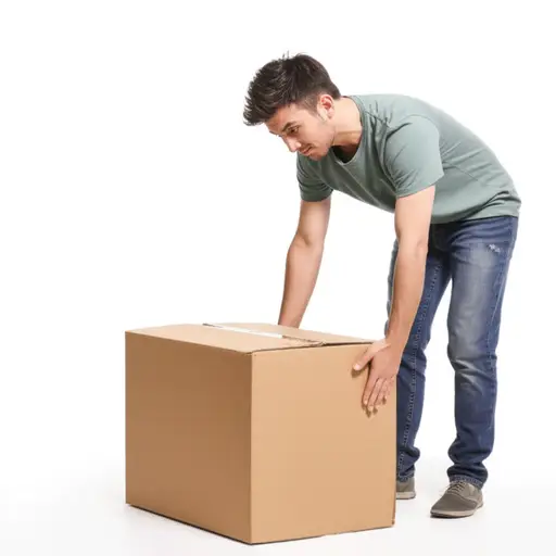 你有足够强壮能自己抬起这个箱子吗？