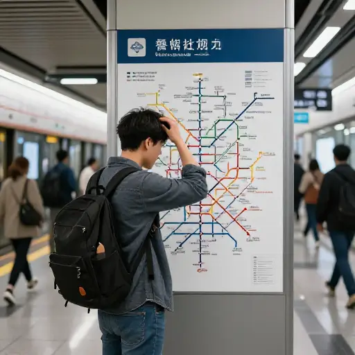 对于首次来访者，乘坐地铁可能令人困惑。