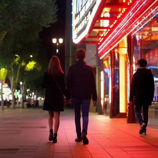 我们今晚要去看电影。