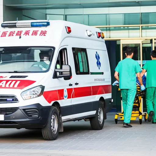 他被转到了一家不同的医院。