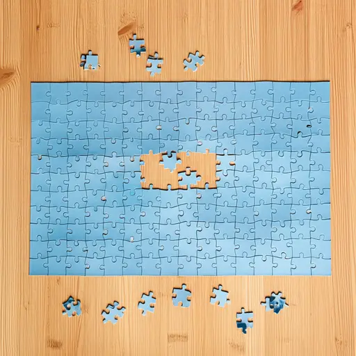 拼图少了一块，我们没法完成它了。